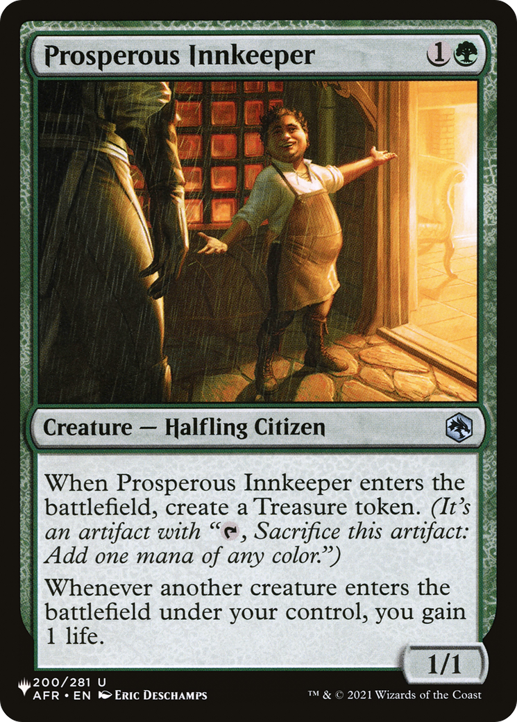 Prosperous Innkeeper (LIST-AFR-200) - The List