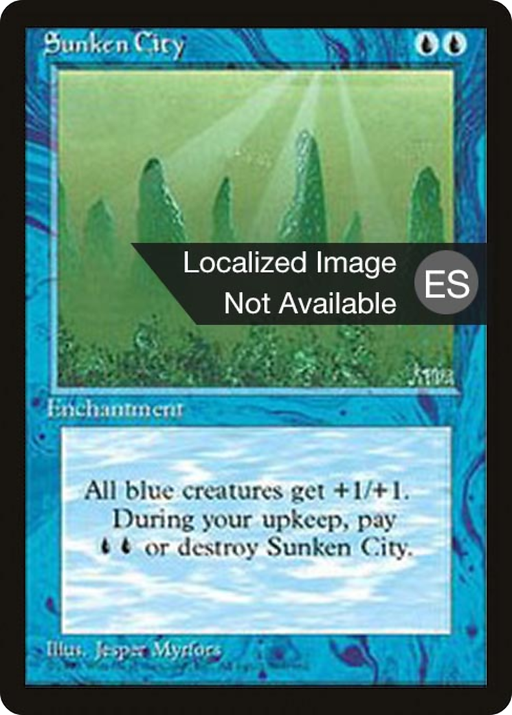 Sunken City (4BB-) - Fourth Edition Foreign Black Border