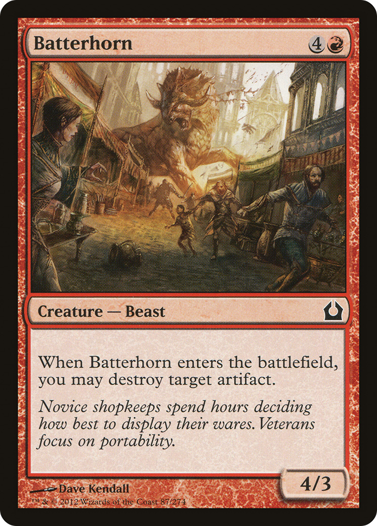 Batterhorn (RTR-087) - Return to Ravnica Foil