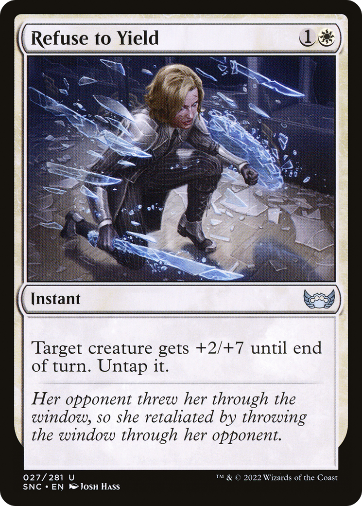 Refuser de céder le passage (SNC-027) - Rues de New Capenna