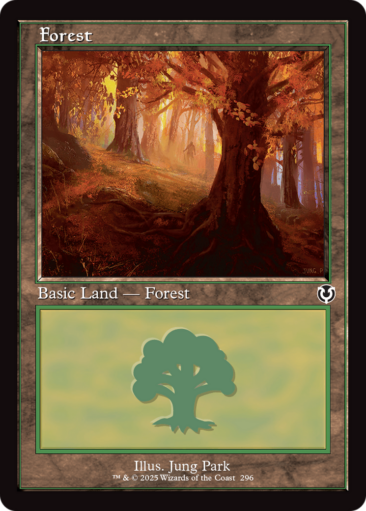 Forêt (296) (Cadre rétro) (INR-296) - Innistrad Remastered