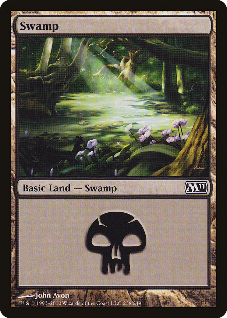 Swamp (238) (M11-238) - Magic 2011