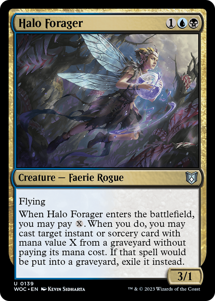 Halo Forager (WOC-139) - Commandant des Terres sauvages d'Eldraine