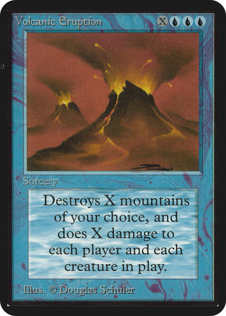 Volcanic Eruption (LEA-) - Limited Edition Alpha
