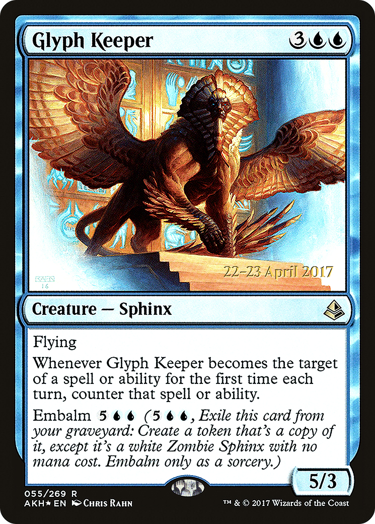 Glyph Keeper (PRE-055) - Amonkhet Promos Foil