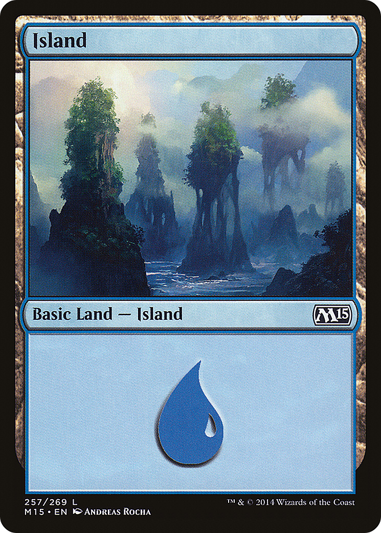 Island (257) (M15-257) - Magic 2015