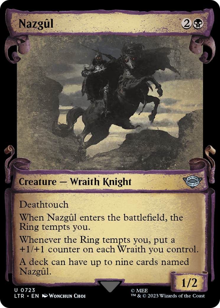 Nazgul (0723) (Showcase Scrolls) (LTR-723) - The Lord of the Rings: Tales of Middle-earth: (Showcase)