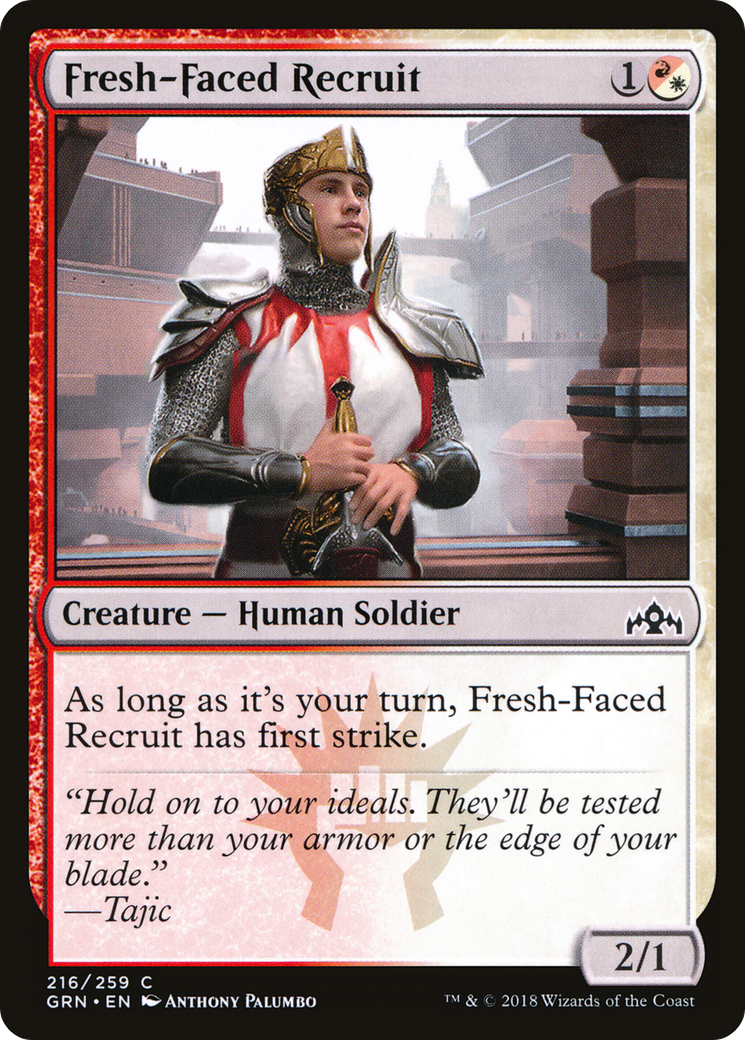 Recrue fraîche (GRN-216) - Guildes de Ravnica Foil