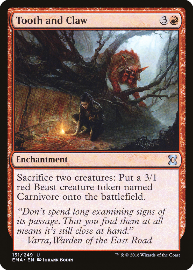 Tooth and Claw (EMA-151) - Eternal Masters