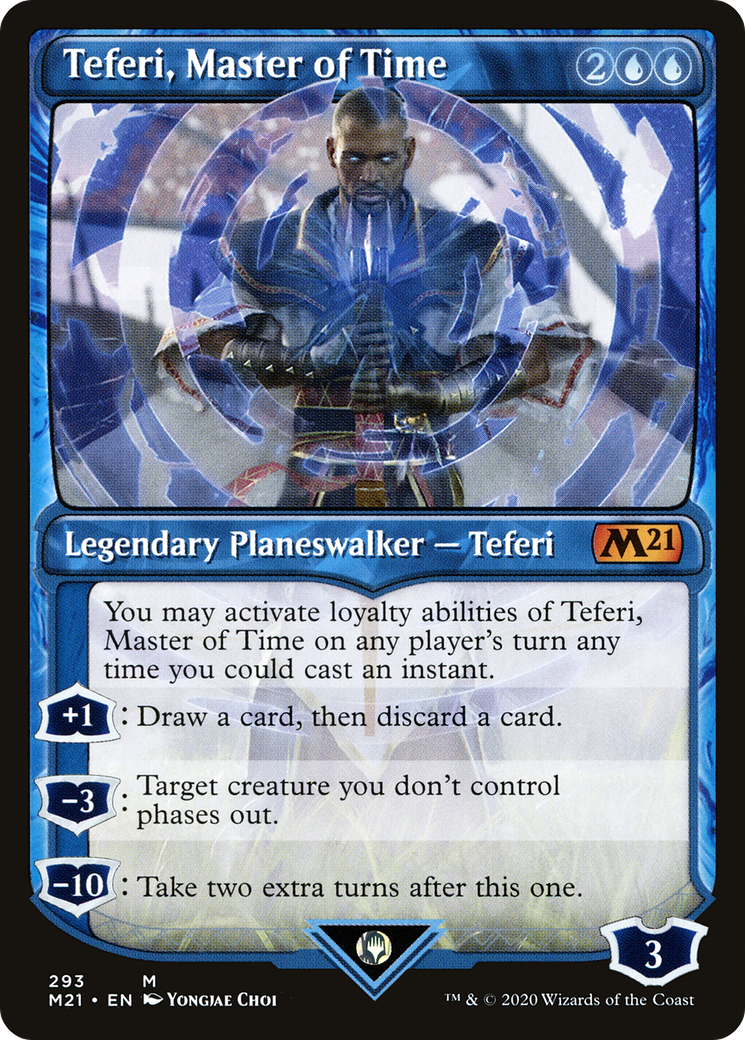 Teferi, Maître du Temps (M21-293) - Coffret de base 2021 : (Vitrine)