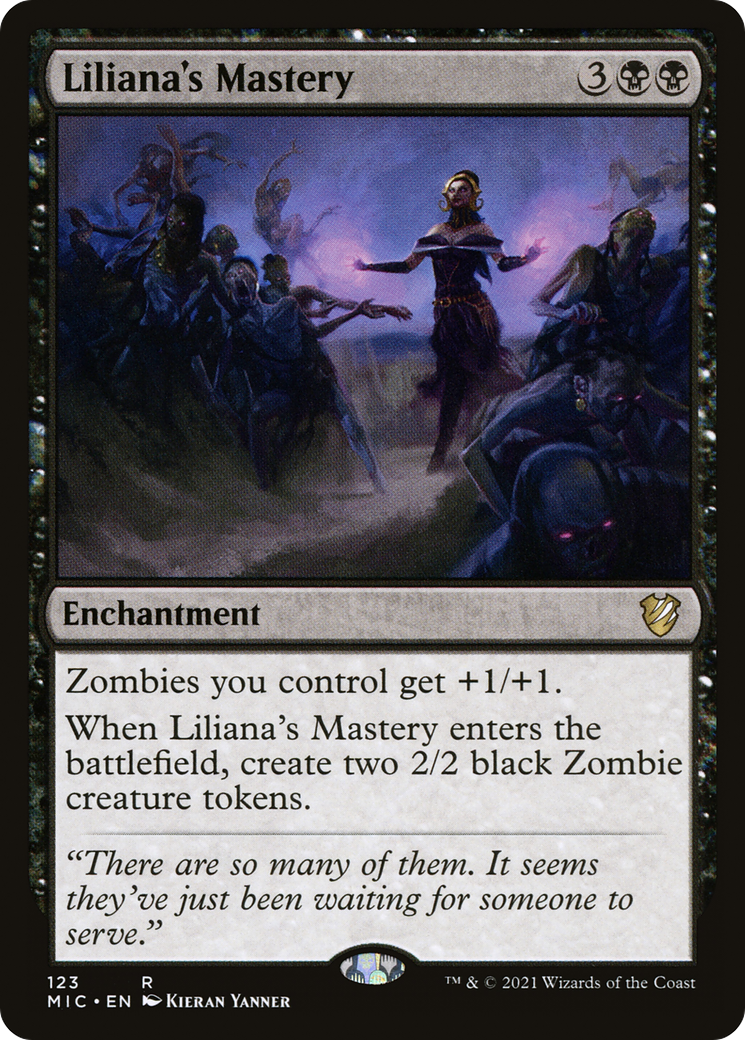Liliana's Mastery (MIC-123) - Midnight Hunt Commander