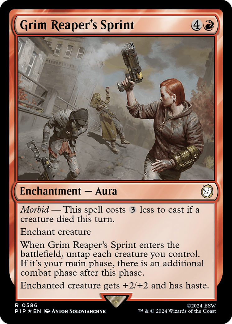 Sprint de la Faucheuse (PIP-586) - Fallout Foil