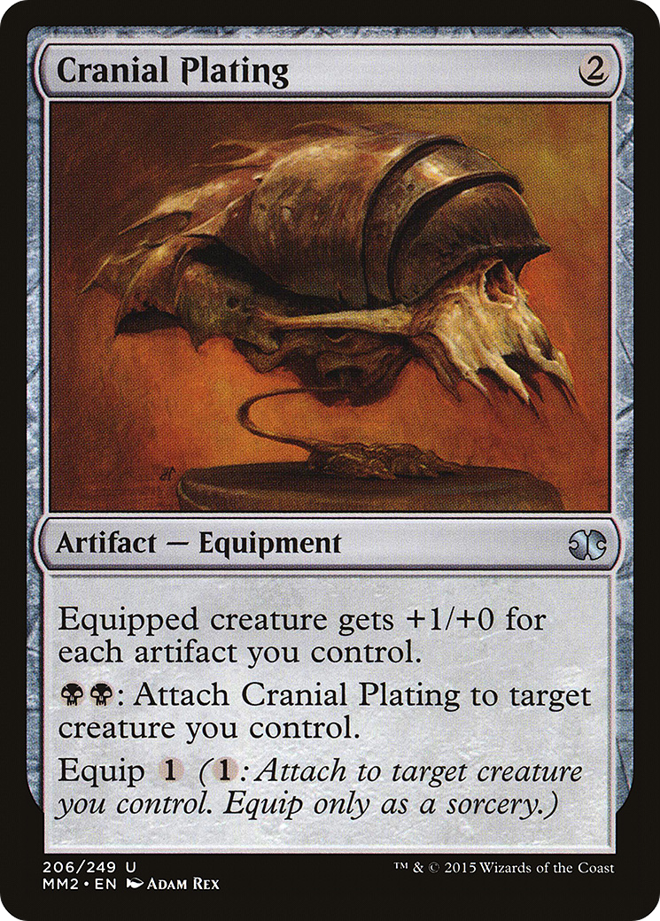 Cranial Plating (MM2-206) - Modern Masters 2015 Foil