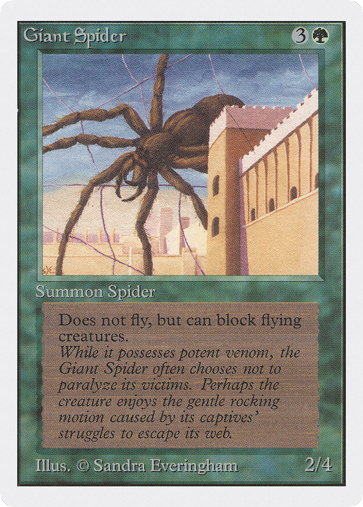 Giant Spider (2ED-) - Unlimited Edition