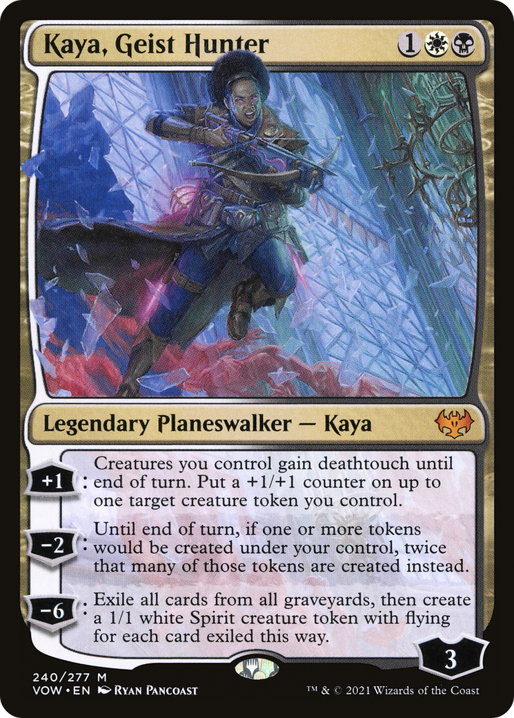 Kaya, Chasseuse de Geist (VOW-240) - Innistrad : Le Vœu Écarlate