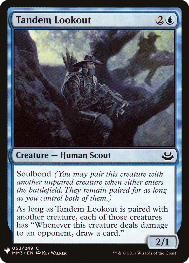 Tandem Lookout (LIST-MM3-53) - The List
