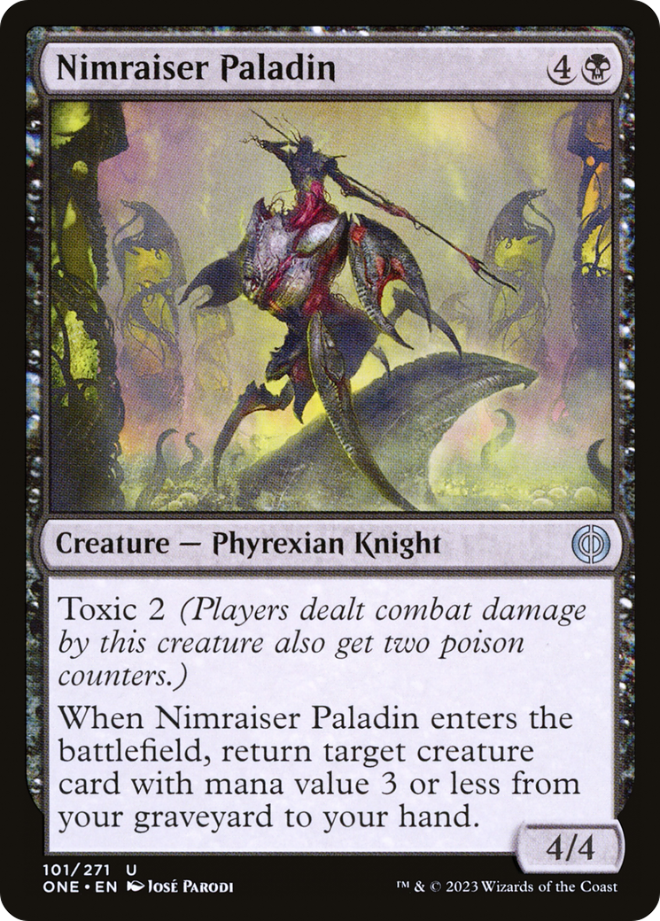 Nimraiser Paladin (ONE-101) - Phyrexia: All Will Be One Foil