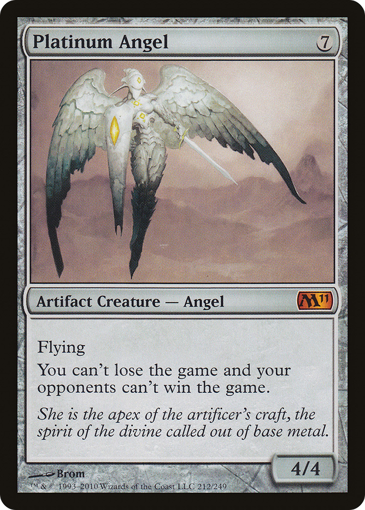 Platinum Angel (M11-212) - Magic 2011 Foil