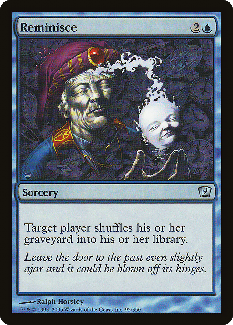 Reminisce (9ED-92★) - Neuvième édition