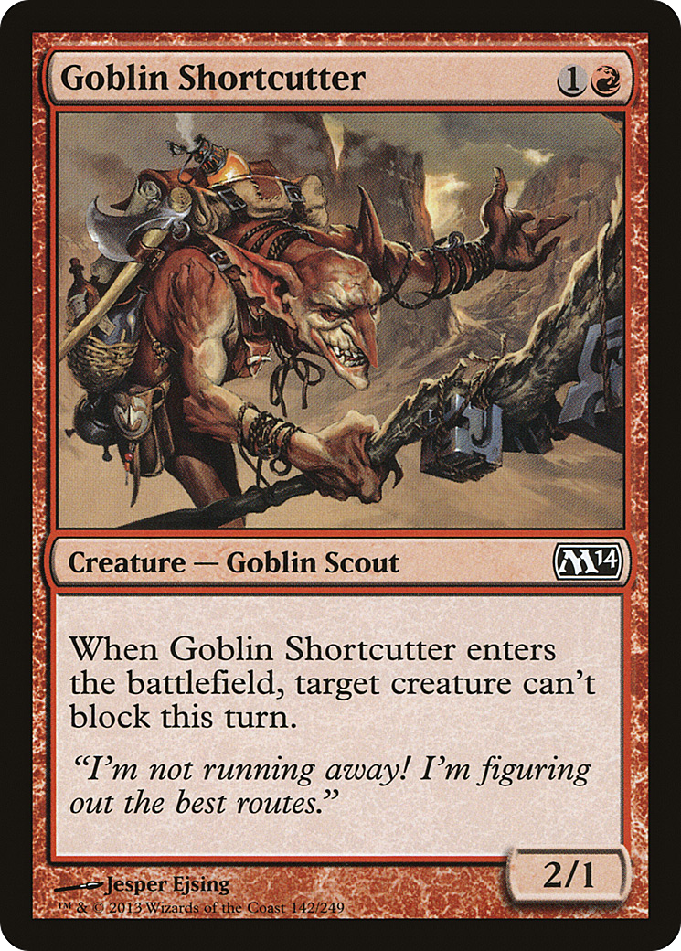 Goblin Shortcutter (M14-142) - Magic 2014