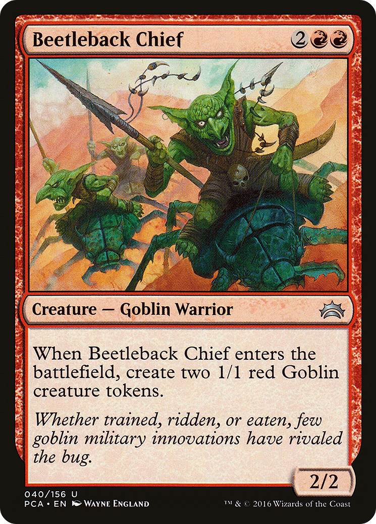 Beetleback Chief (PCA-040) - Anthologie Planechase