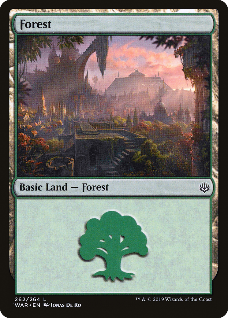 Forest (262) (WAR-262) - War of the Spark Foil