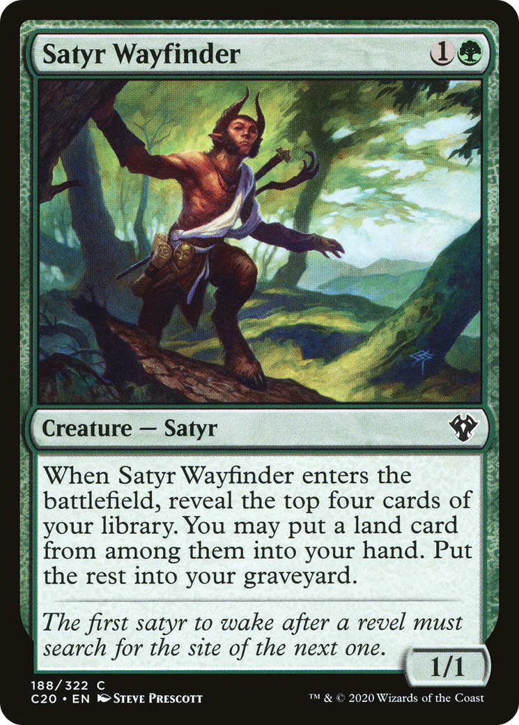 Satyr Wayfinder (C20-188) - Commander 2020
