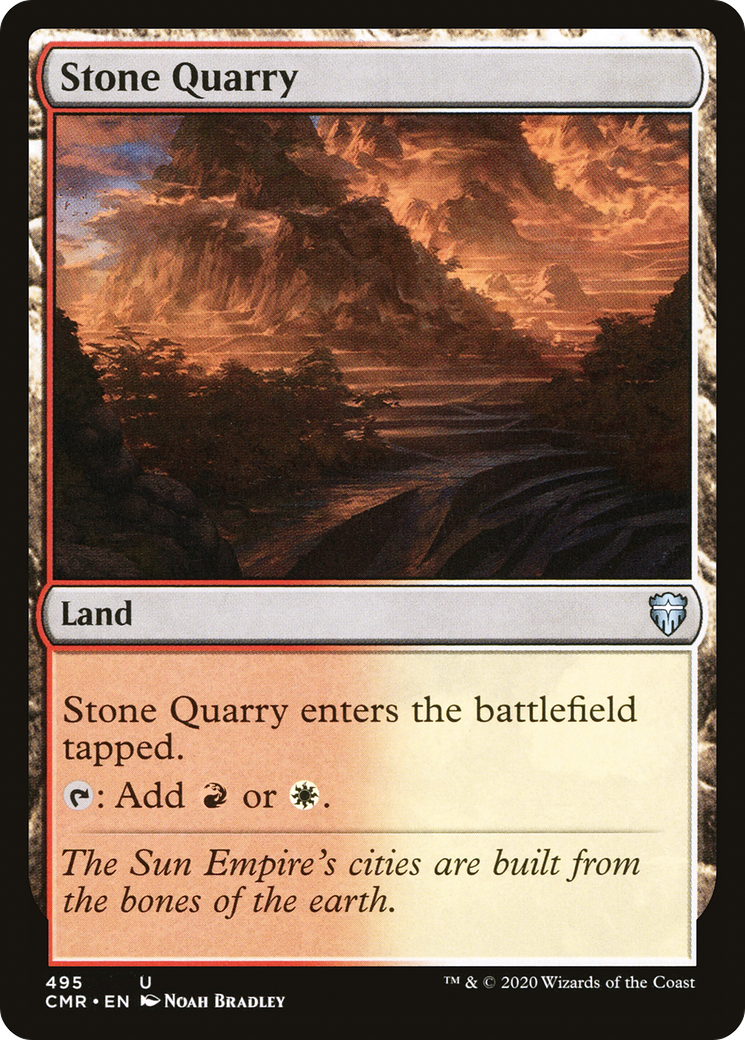 Stone Quarry (CMR-495) - Commander Legends