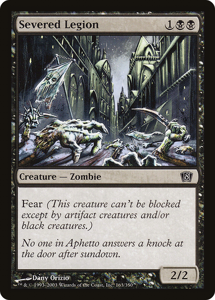 Severed Legion (8ED-163★) - Eighth Edition Foil