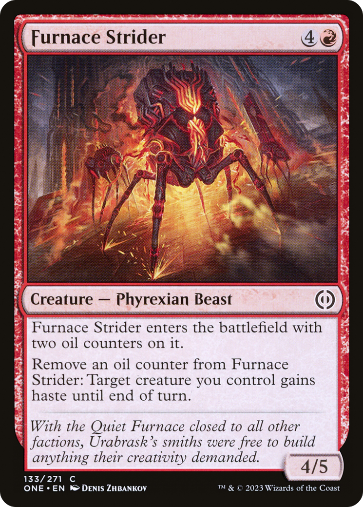 Furnace Strider (ONE-133) - Phyrexia : Tous ne feront plus qu'un