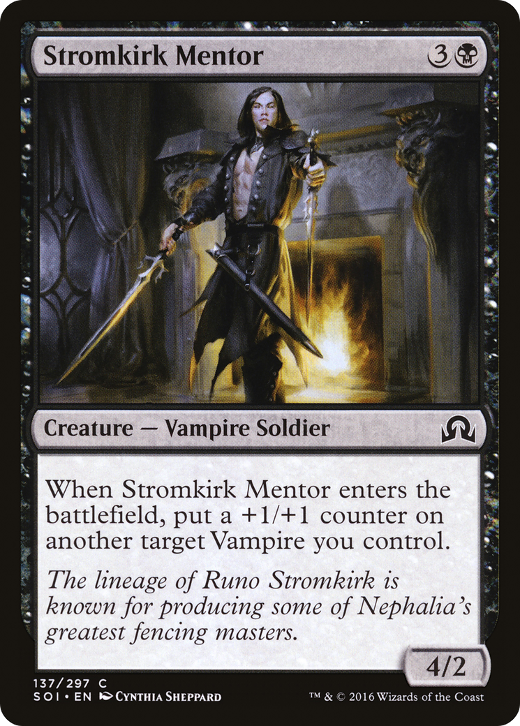 Mentor de Stromkirk (SOI-137) – Ombres sur Innistrad Foil