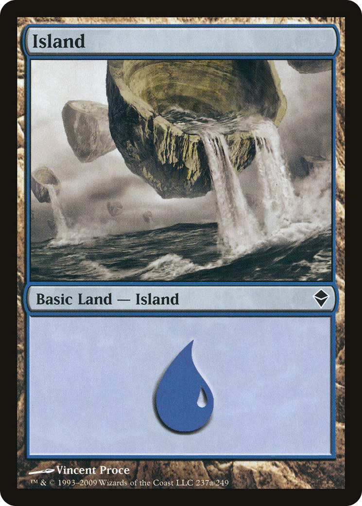 Island (ZEN-237A) - Zendikar