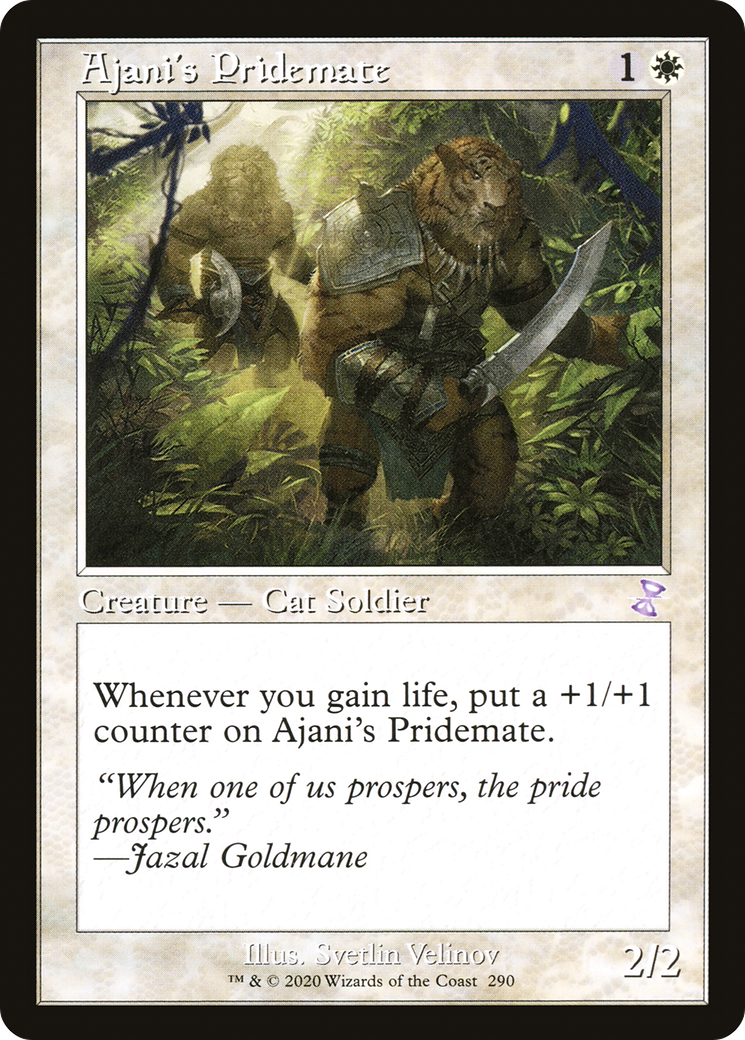 Ajani's Pridemate (TSR-290) - Time Spiral Remastered (version finale)