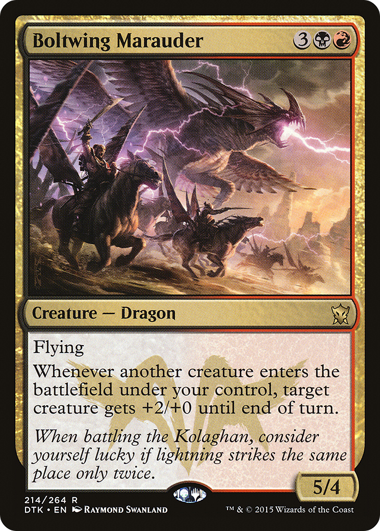 Maraudeur Boltwing (DTK-214) - Dragons de Tarkir Foil