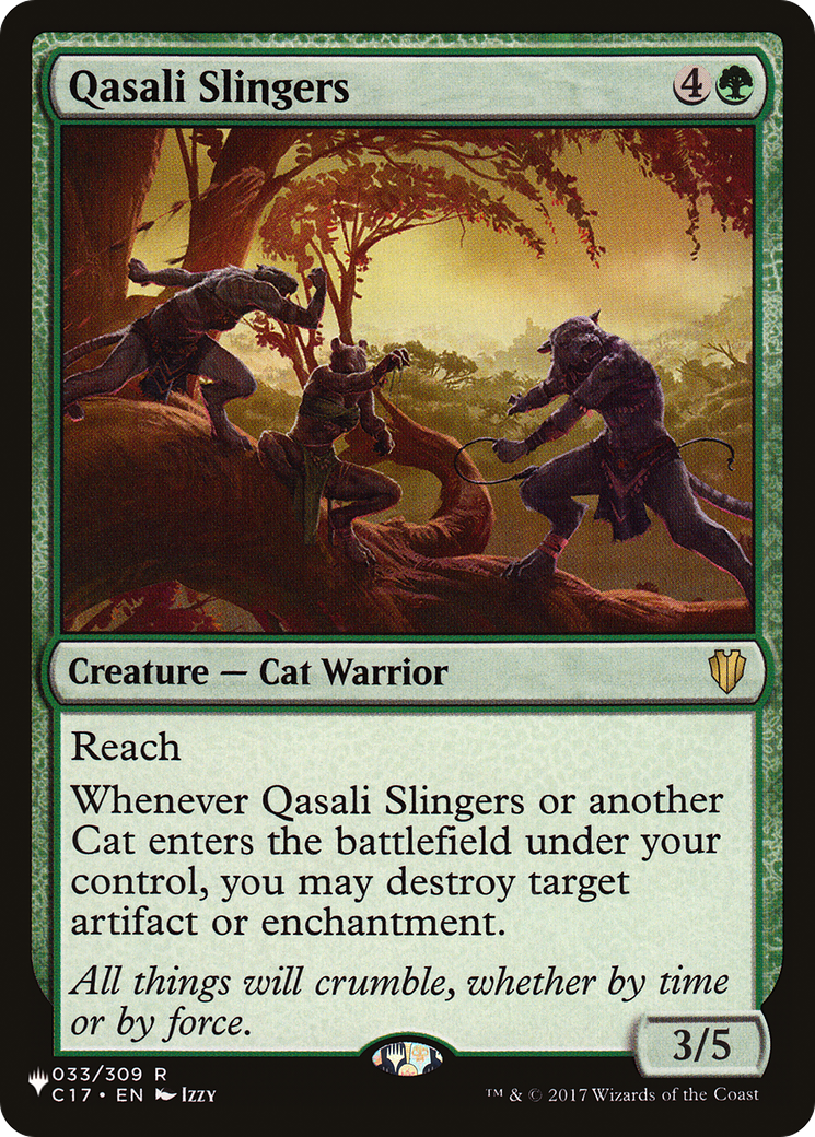Qasali Slingers (LIST-C17-33) - The List