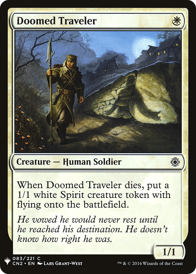 Doomed Traveler (CN2) (LIST-083) - The List