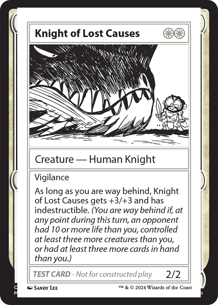 Knight of Lost Causes (MB2PC-) - Mystery Booster 2