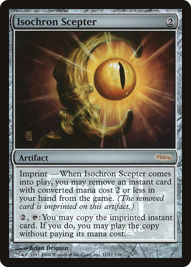 Isochron Scepter (FNM-011) - Friday Night Magic 2008 Foil