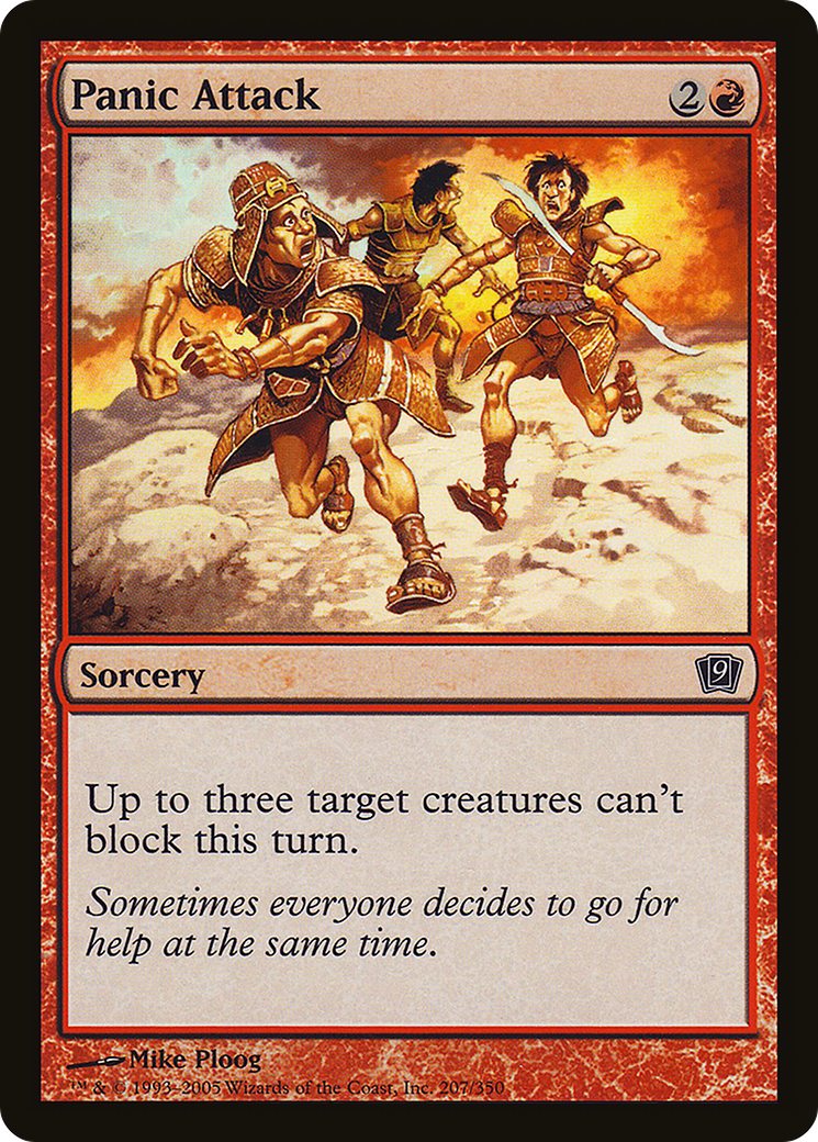 Panic Attack (9ED-207★) - Neuvième édition