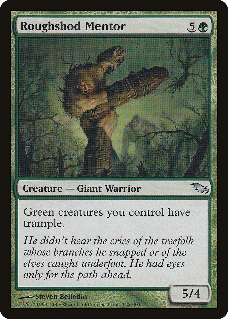 Roughshod Mentor (SHM-128) - Shadowmoor
