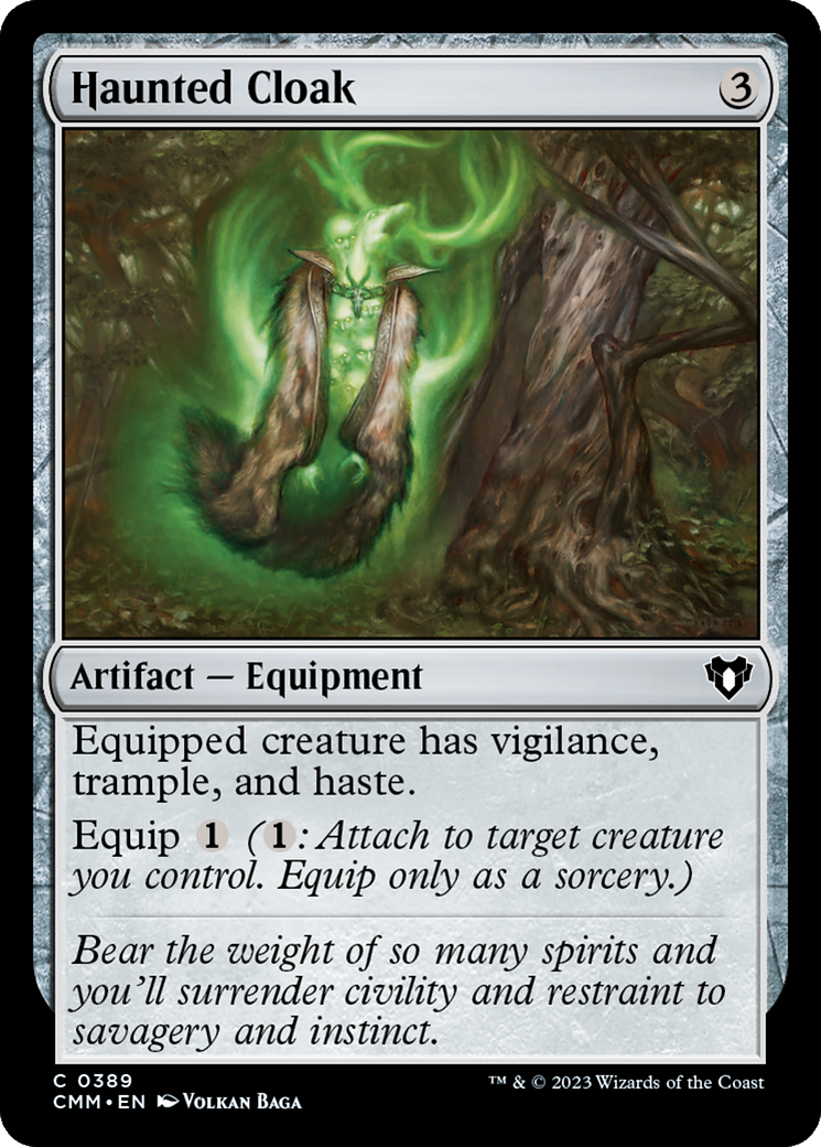 Cape hantée (CMM-389) - Commander Masters Foil