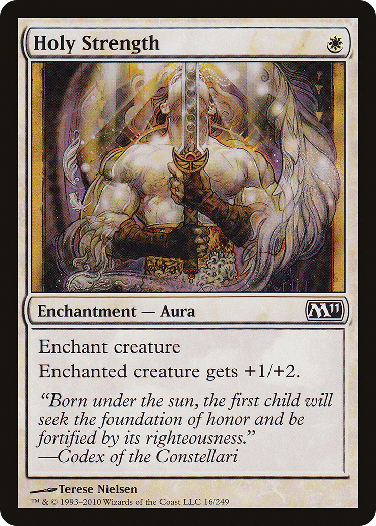 Force sacrée (M11-016) - Magic 2011 Foil