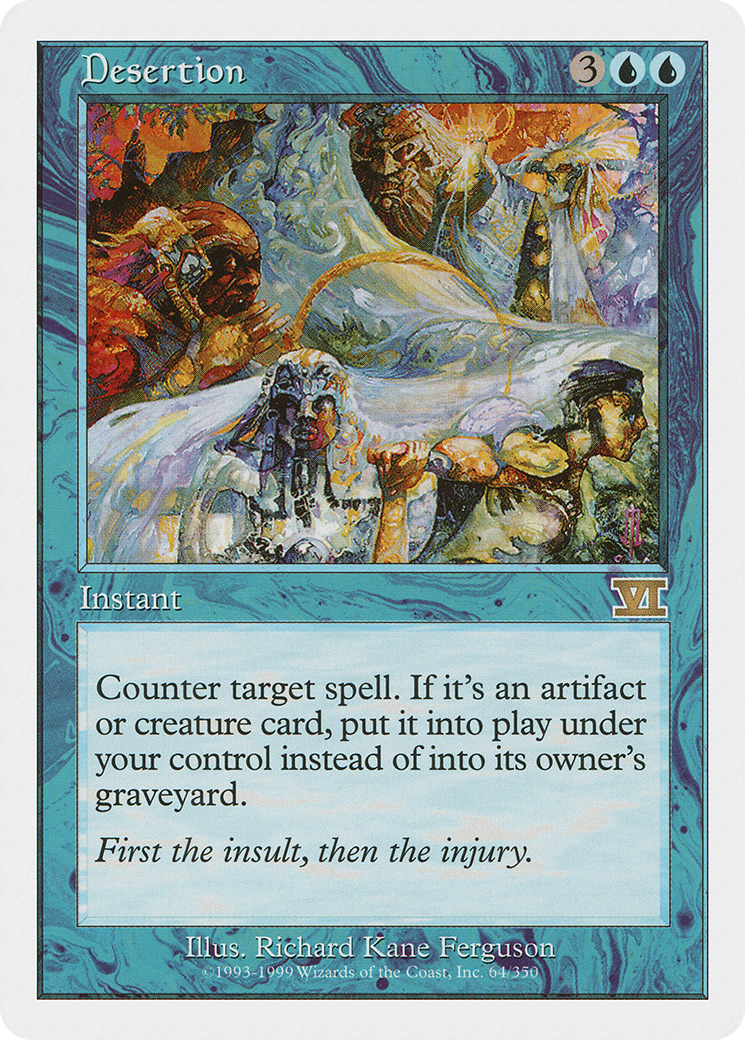 Desertion (6ED-064) - Classic Sixth Edition