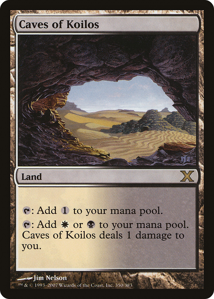 Caves of Koilos (10E-350) - Tenth Edition Foil