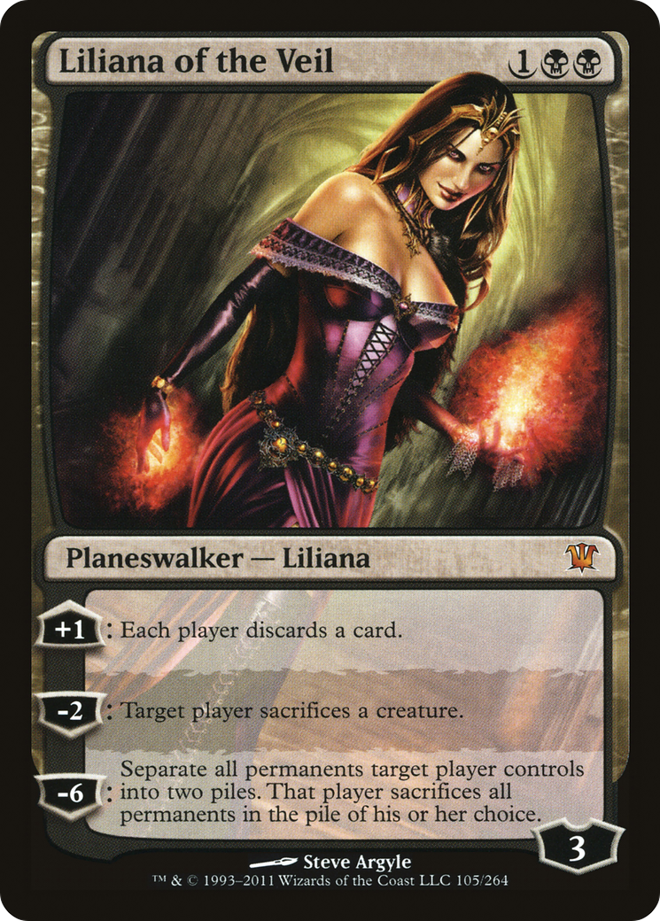 Liliana du Voile (ISD-105) - Innistrad