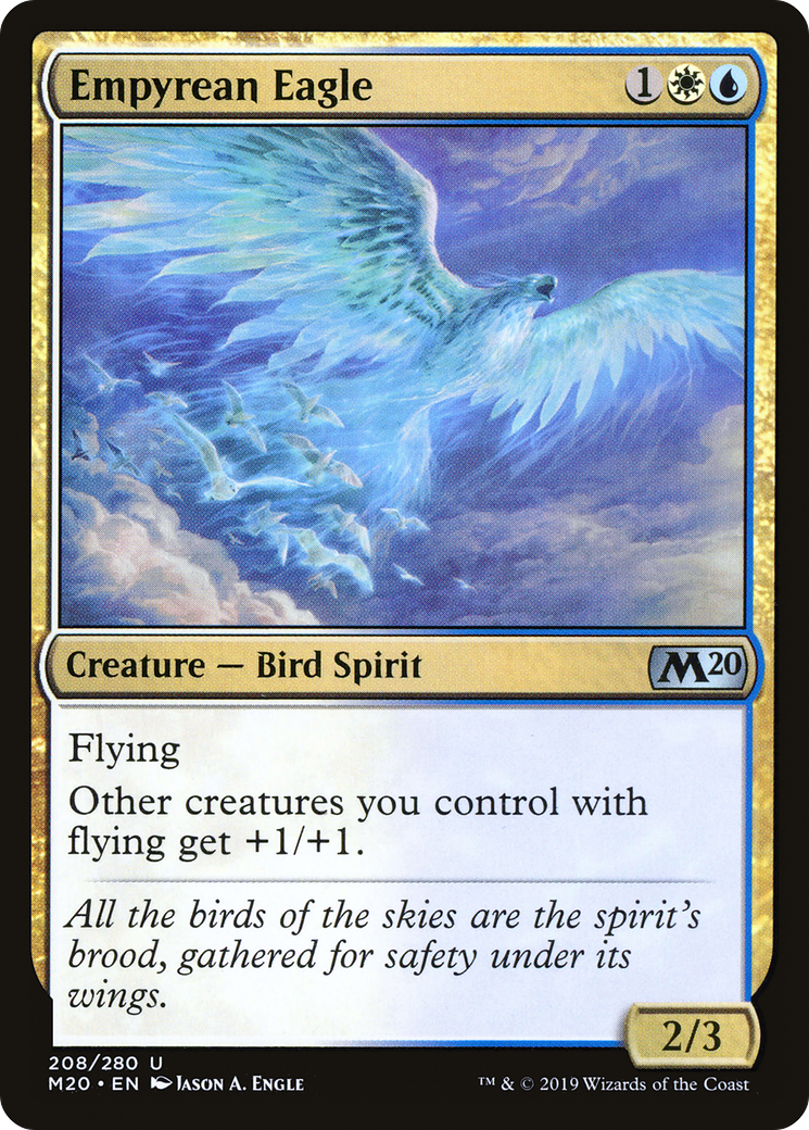 Empyrean Eagle (M20-208) - Core Set 2020 Foil