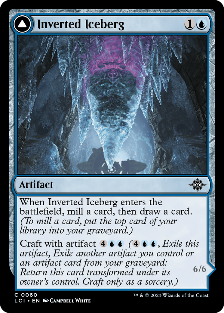 Inverted Iceberg (LCI-060) - The Lost Caverns of Ixalan Foil