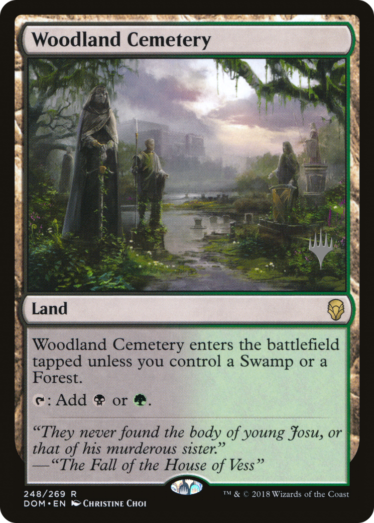 Cimetière Woodland (PDOM-248P) - Dominaria Promos Foil