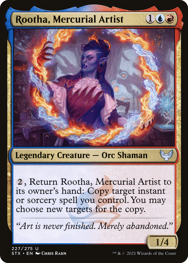Rootha, artiste mercuriale (STX-227) - Strixhaven : École des mages (Foil)