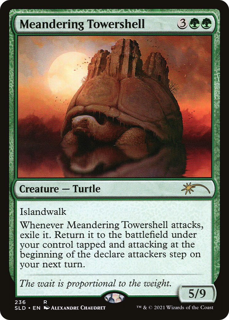 Meandering Towershell (SLD-236) - Secret Lair Drop Foil